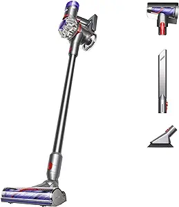 Dyson V8 Plus Cordless Vacuum, Silver/Nicke