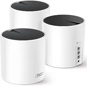 TP-Link Deco AX3000 WiFi 6 Mesh System(Deco X55) - Covers up to 6500 Sq.Ft.