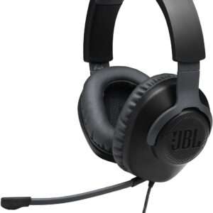 JBL Quantum 100 - Wired Over-Ear Gaming Headphones - Black, Large