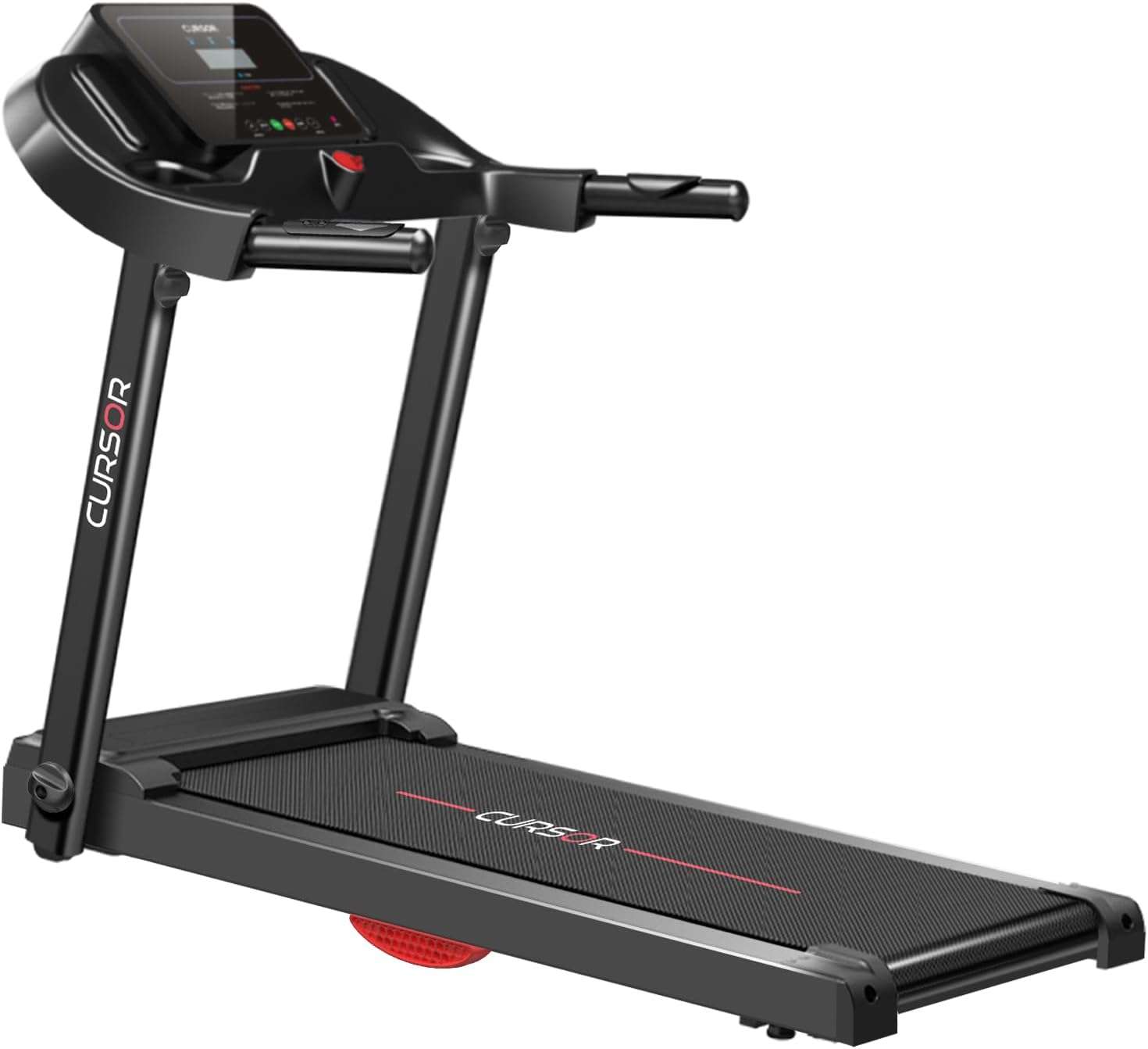 CURSOR FITNESS Home Folding Treadmill with Pulse Sensor