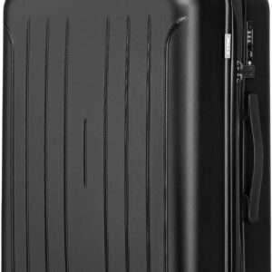 KYME 24 Inch Luggage, Medium Checked Suitcase with Double Spinner Wheels