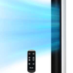 LEVOIT Tower Fan for Bedroom, 25ft/s Standing Fans that Blow Cold Air for Home