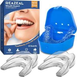 Mouth Guard for Grinding Teeth at Night: Moldable Dental Guard for Sleeping - Night