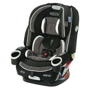 Graco 4Ever DLX 4-in-1, 10 Years Use Infant to Toddler Car Seat, Zagg, Includes Rear Facing