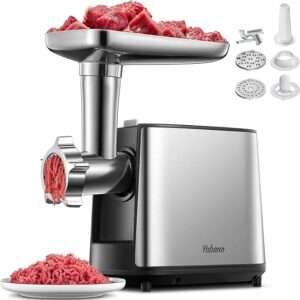 Electric Meat Grinder, Heavy Duty Meat Mincer, Sausage Stuffer Maker, Food Grinder