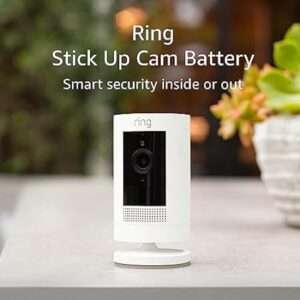 Ring Stick Up Cam Battery | Weather-Resistant Outdoor Camera, Live View, Color Night Vision