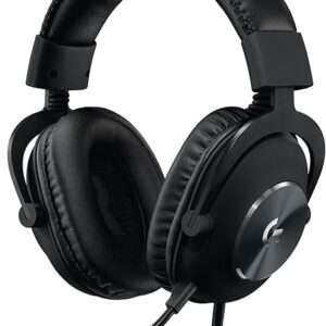 Logitech G Pro X SE Wired Gaming Headset: Blue VO!CE Detachable Boom Mic