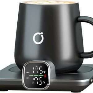 Smart Heated Coffee Mug Warmer & Mug Set - Heated Mug Warmer