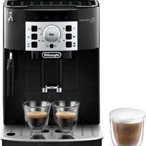 De'Longhi Magnifica S Automatic Espresso Machine with Milk Frother for Hot Coffee Drinks Recipes