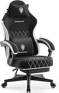 Dowinx Gaming Chair Fabric with Pocket Spring Cushion, High Back Ergonomic