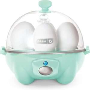 DASH Rapid Egg Cooker: 6 Egg Capacity Electric Egg Cooker for Hard Boiled Eggs, Poached Eggs