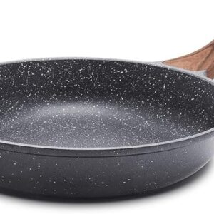 SENSARTE Nonstick Frying Pan Skillet, Swiss Granite Coating Omelette Pan