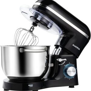 Aucma Stand Mixer,6.5-QT 660W 6-Speed Tilt-Head Food Mixer, Kitchen Electric Mixer