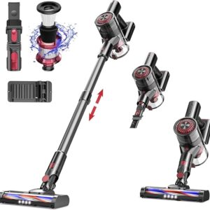 Vacuum Cleaner for Home, Cordless Vacuum Cleaner with High-Speed Brushless Motor