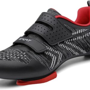 ULTIANT Cycling Shoes Mens Womens Compatible with Peloton Indoor Riding Shoes Road