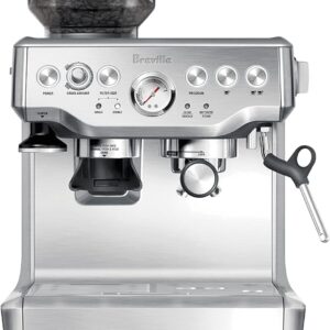 Breville Barista Express Espresso Machine, One Size, Brushed Stainless Steel