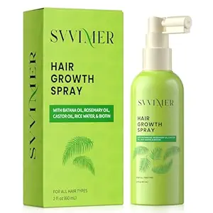 Hair Growth Serum Spray - with Rosemary Batana Oil Biotin for Hair Loss and Thinning Hair - Thicker Fuller Hair for Women Men