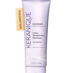 Keranique Volumizing Shampoo - Hair Thickening for Fine & Thinning Hair - Keratin Enriched, Scalp Cleansing