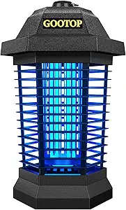 GOOTOP Bug Zapper Outdoor, Mosquito Zapper, Electric Fly Zapper