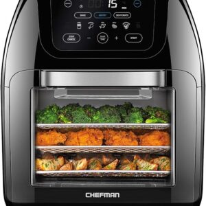 CHEFMAN Multifunctional Digital Air Fryer+ Rotisserie, Dehydrator