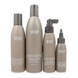 Surface Hair - Awaken Kit: Shampoo, Conditioner, Scalp Elixir and Therapeutic Treatment