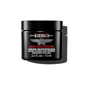 Kiehl's Age Defender Face Cream Moisturizer, Firming & Lifting Anti-Aging Treatment for Men